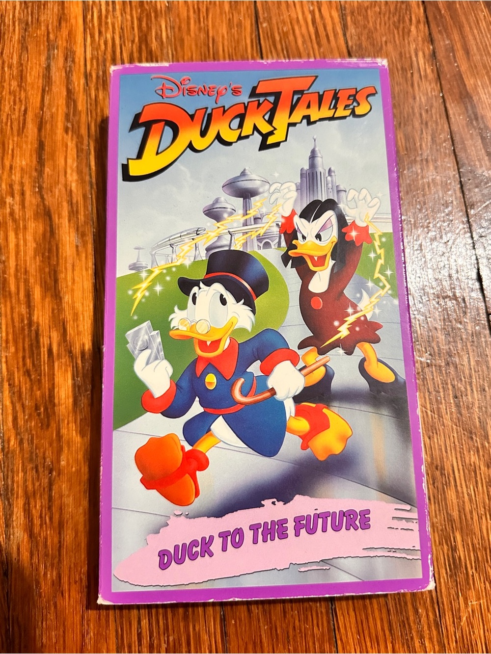 Disney's Ducktales Duck to the Future Cartoon(VHS, 1991) Untested
